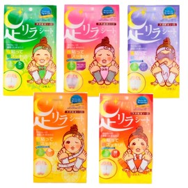 Foot Relax Sheet Assortment Pack of 5