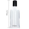 LJJCSFF 100ml Big Roller Ball Bottle Clear Glass Roller Bottles