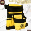 GRAINTEX CS2465 10 Pocket Finisher Tool Pouch Yellow Color Rip-stop