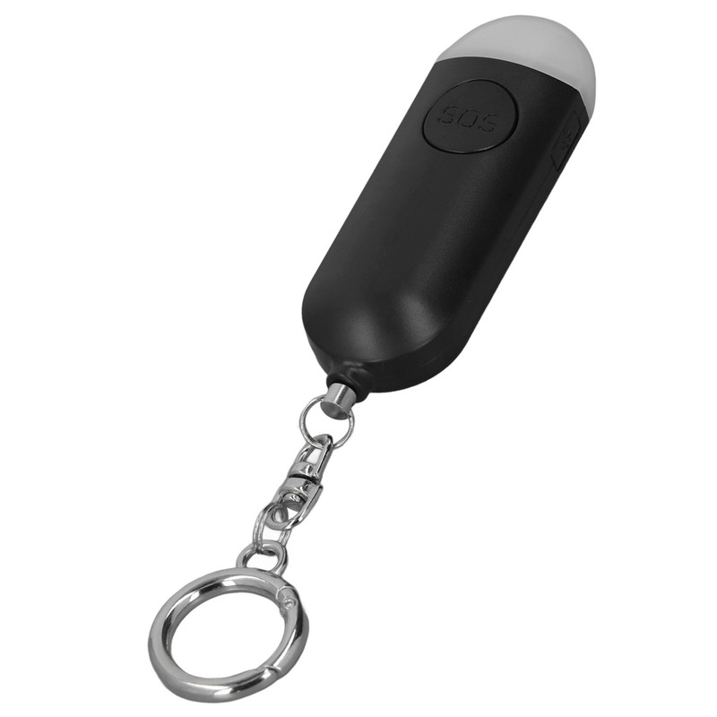Personal Safety Alarm Portable USB Rechargeable LED Light Versatile Self