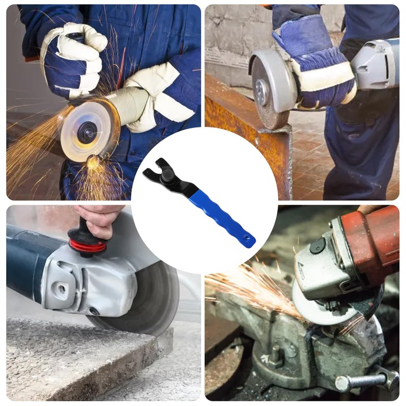 KINMINGZHU Adjustable Pin Wrench for Angle Grinder Machine,Grinder Spanner ​Wrench