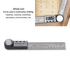 Digital Angle Ruler 0 to 200mm 360 Degree Electronic Protractor