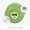 Luminara Lucky Green Pot of Gold Candle - Flickering Real-Flame