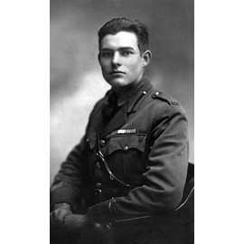 Ernest Hemingway 1918 Poster Photo Great American Writers Authors Posters Photos 12x18