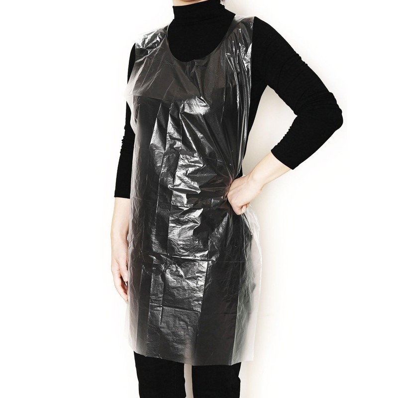 Bluelark Disposable Aprons (50 Count) Waterproof Plastic Apron For Painting,