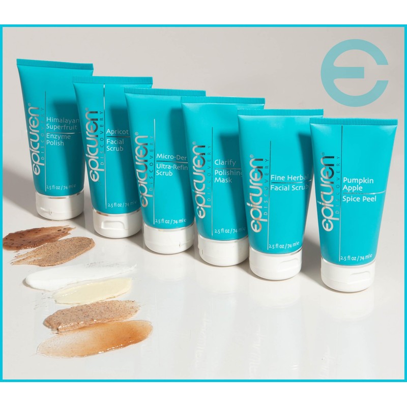Epicuren Discovery Apricot Facial Scrub, 2.5 Fl Oz Beige with