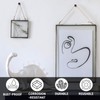 Double Headed Picture Hanging Nails, 30 PCS Picture Hangers Black