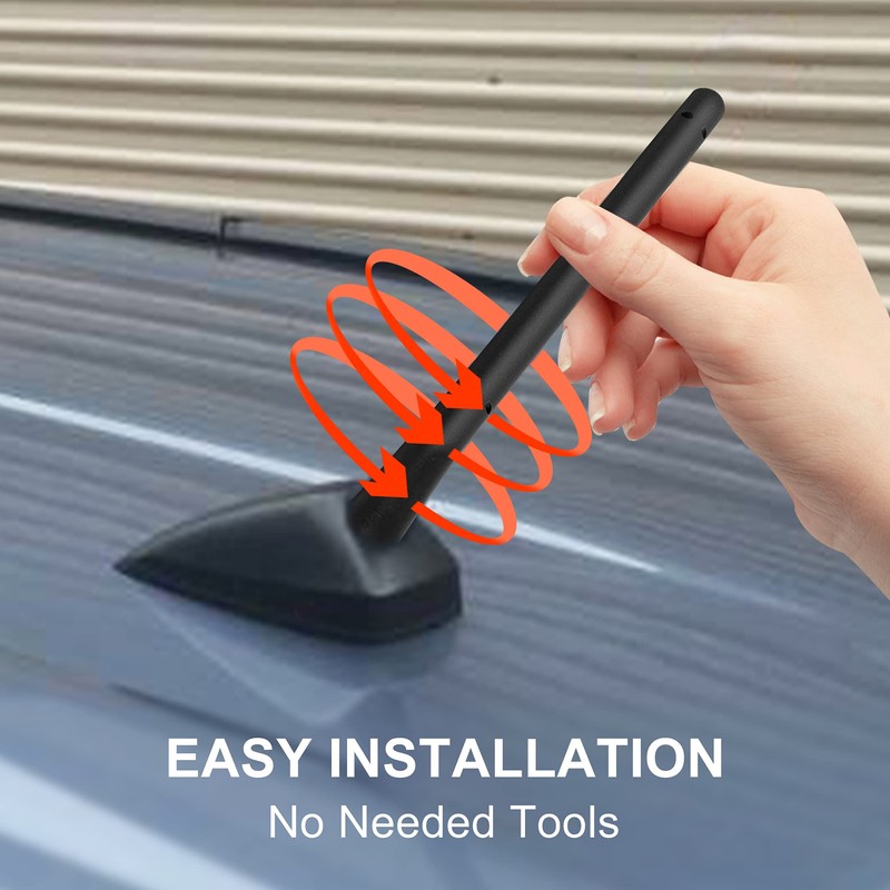 HaoYouMi Antena de Rosca de Repuesto para Mazda Lexus 00