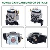 Venseri GX35 Carburetor for Honda GX25 GX25N GX25NT HHT35 String
