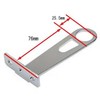 Shikishima Bicycle Basket Mounting Bracket, Long, Stainless Steel
