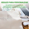 Paquete de Bolsas Tote Bag de Loneta Ecológica 100% Algodón