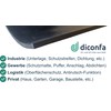 diconfa Rubber Mat 1 mm Thick - Selection Size: 500