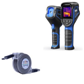 BoxWave Cable Compatible with Topdon TC004 - miniSync - USB-A to USB Type-C, Retractable Cable 5 Pre-Set Lengths Avoid Tangles