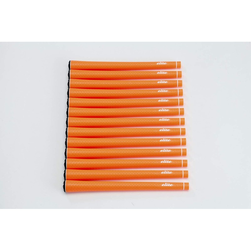 elitegrips Y360°s Air Golf Grips, Set of 13, Wild Orange