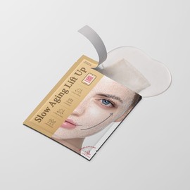 Dermafix 앰플 듬뿍⏳실콜라겐 마스크_[4매] 슬로우에이징 리프트업 마스크 Ampoule Full ⏳Silk Collagen Mask_[4 Pieces] Slow Aging Lift-Up Mask