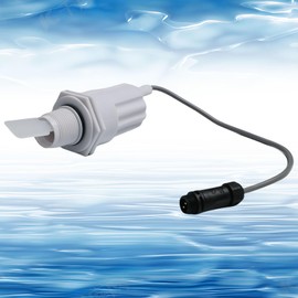 Flow Switch with Round Connector Compatible with Saltron Reliant Saltwater Chlorine Generator, Replace# Solaxx GNR00003