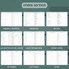 JUBTIC End of Life Planner, Death Planner Organizer with Labels