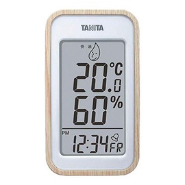 Tanita TT-572NA Digital Thermometer/Hygrometer, Natural
