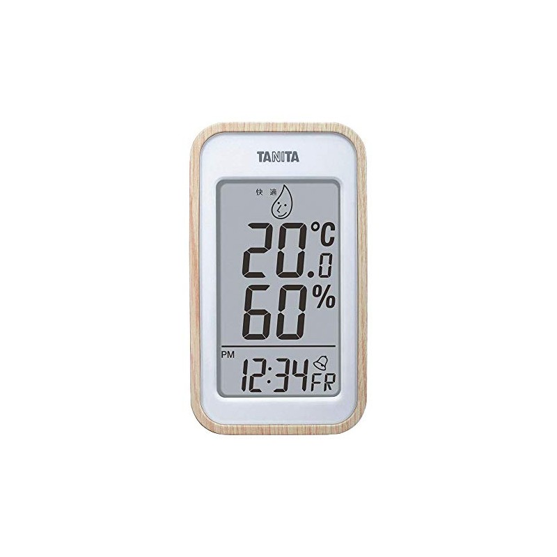 Tanita TT-572NA Digital Thermometer/Hygrometer, Natural