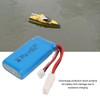 RC Boat 7.4V 1500mAh Lithium Battery Lightweight Overcharge Short Circuit