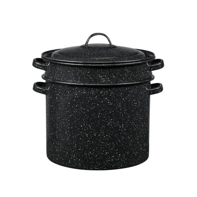 Granite Ware 7.5 Qt 3 Piece Multiuse Pasta Pot Set,