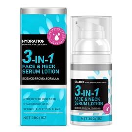 Moisturizer for Face & Neck, Face Moisturiser with Collagen & Retinol