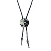 COOLLA Bolo Tie Rodeo Cowboy Leather Necktie Western Necklace for