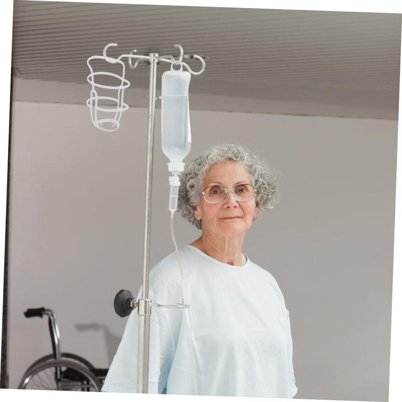 BIUDECO 40pcs Saline Drip Net Durable Hanging Mesh Bag for