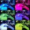 72 LED RGB Car LED Interior Lighting with App /