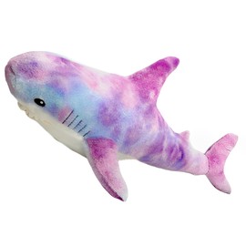 DongAi Plush Shark Toy Pillow, 31-inch Giant Shark Plush Animal Toy Super Soft and Cute Pillow Children’s Boys and Girls Room Decoration Bedtime Gift (Purple Colour - 31 inches)…