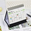 Mini Desk Calendar 2024-2025,Standing Desk Calendar from Jul.2024 to Dec.2025