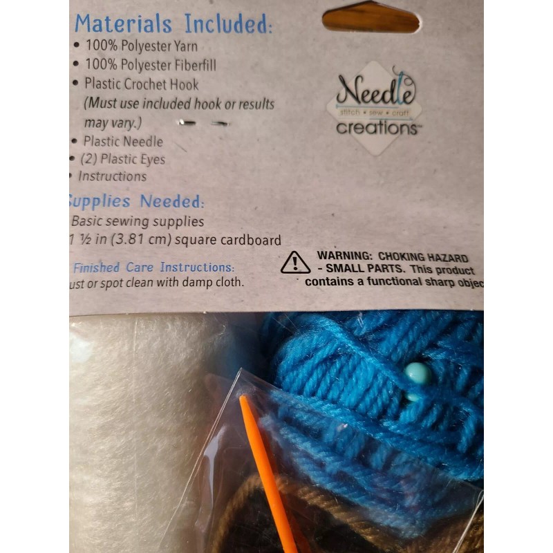 Needle Creations New Needle Creations Complete Dog W/ Sweater Crochet