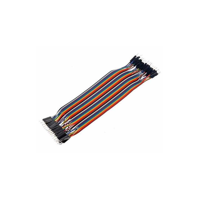 Aihasd 120P 20 cm Male Jumper Cable for Breadboard Circuit