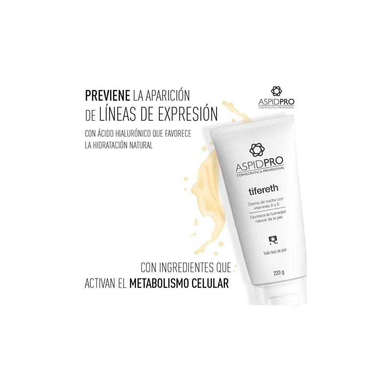 Aspidpro Tifereth Crema Noche 220 Gr