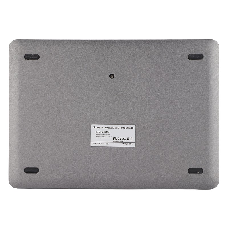 Wireless Numeric Keypad Touchpad Design 22 Keys 2.4G Dual Mode