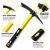 Mattock Hoe for Soil Loosening – 15-Inch Garden Tool with