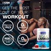 USN Suplementos BCAA Amino + Suplemento, Frambuesa Azul, 11 oz