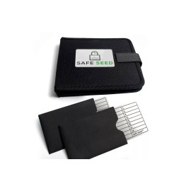 Safe Seed Stainless Steel Stamp Kit Soft Case Crypto Recovery Seed Phrase