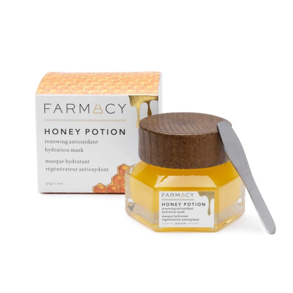 Farmacy Honey Potion Face Mask - Antioxidant Rich Hydration Mask - Natural Moisturizing Facial Mask (1.7 Oz)