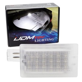 iJDMTOY Super Bright 2W High Power Xenon White Full LED Trunk Cargo Area Light Assembly Compatible With Dodge Challenger Charger Dart Magnum Chrysler 200 300 Sebring, Powered by 18-SMD LED Diodes
