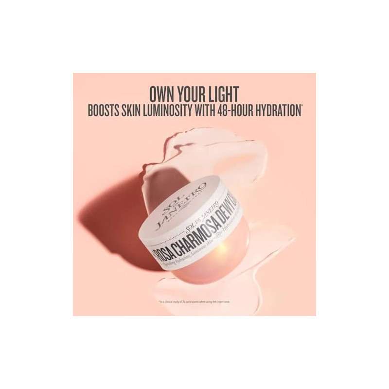 Sol de Janeiro Rosa Charmosa Dewy Cream, Crema Corporal con