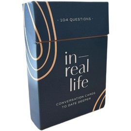 Conversation Cards to Date Deeper - 104 Connection Cards for Couples - Dating Games for New Couples - Dating Card Games for Adults