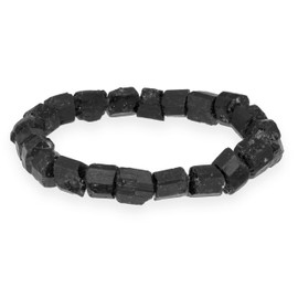Lebensquelle Plus Black Tourmaline Crystal Bracelet | 19 cm | High Quality Gemstone Bracelet Made of Tourmaline Crystals, Gemstone, Crystal