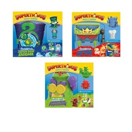 Superthings Kazoom Power - Hidden Base Mr. King Cave from the TV series Kazoom Power contains 1 hidden base, 1 Mr. King Exclusive, 1 exclusive Ron Ron