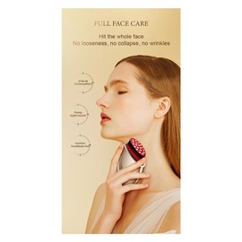 Byttlerom Radio Frequency Spa Machine Wrinkle Removal Skin Face Tightening Beauty Care Device Collagen Easy to Use Gold