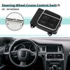 A ABSOPRO Steering Wheel Cruise Control Switch Button Black Suitable