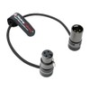 Alvin's Cables Rotatable Low-Profile XLR 3 Pin Male to Female