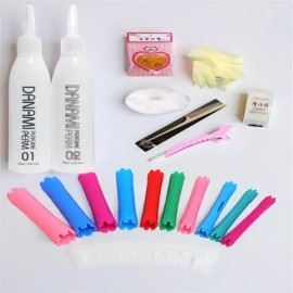 아기 파마 셀프 세트 펌제 미용 웨이브 여자 남자 Baby Perm Self Set Hair Wave Beauty for Women and Men [Boys usually have short hair, 6, 7, 8, like girls]