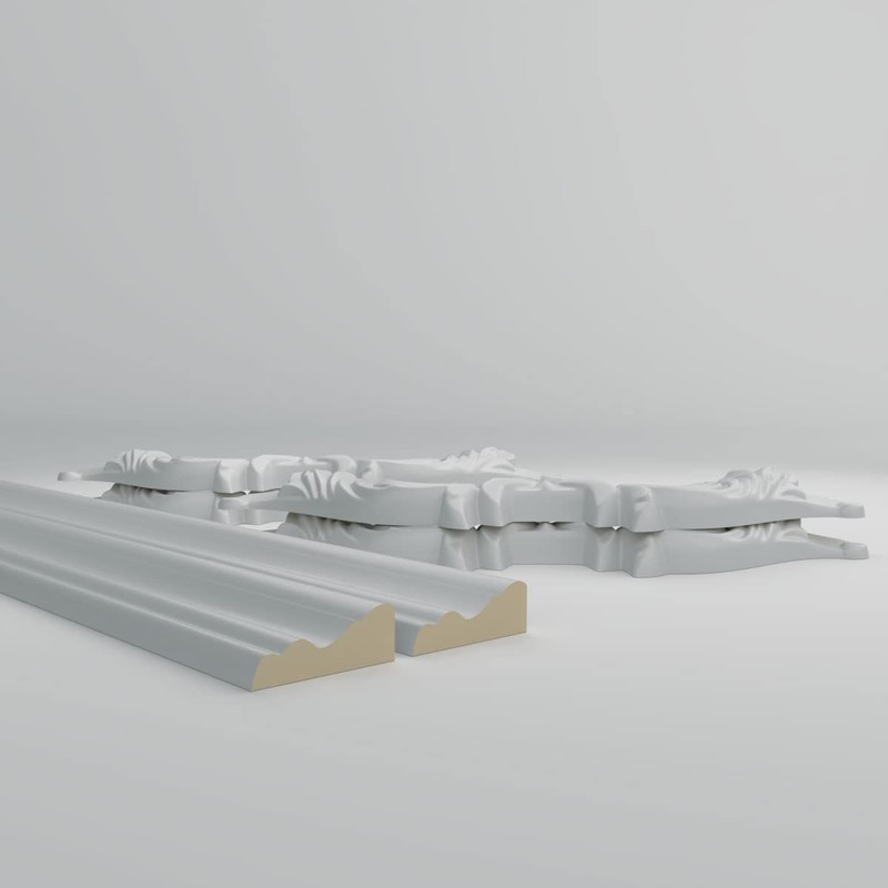 24"W x 48"H Oxford Panel Moulding Kit (Single Panel)