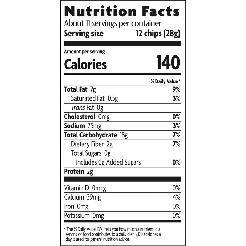 Que Pasa Organic Yellow Corn Tortilla Chips, 11 oz (Pack